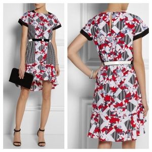 PETER PILOTTO - Floral & Check Night Out Dress